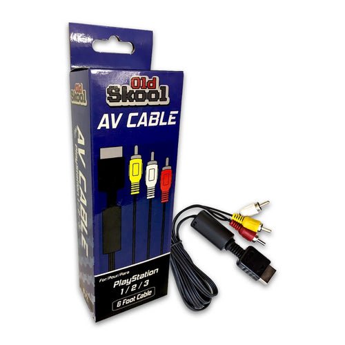 Cable AV PS1 / PS2 / PS3 - Old Skool (Retro Fam) - Image 2