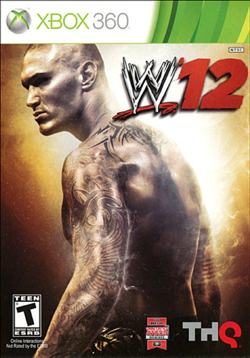 WWE 12 - Xbox 360 Game (Retro Fam)
