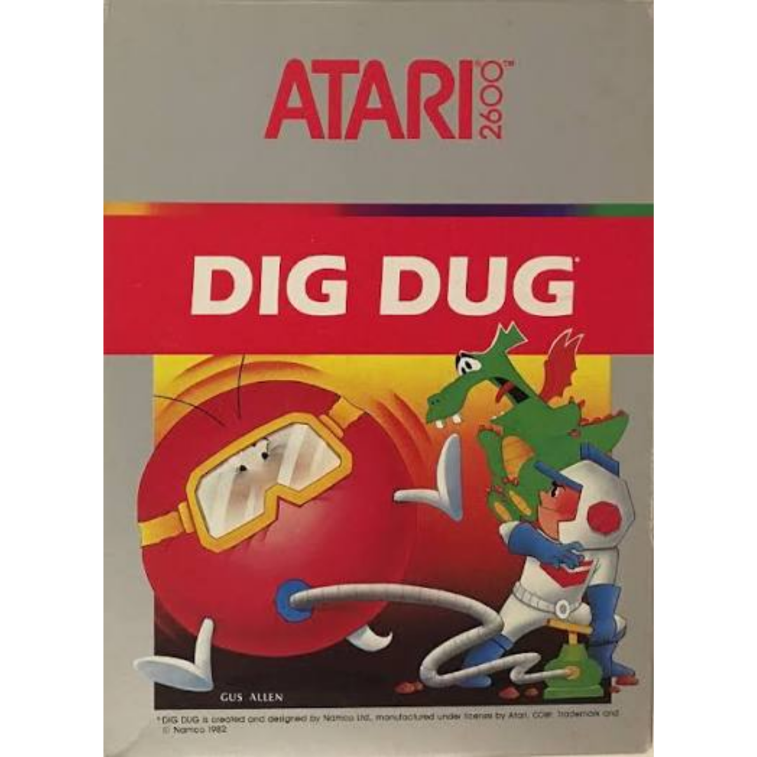 Dig Dug - Atari 2600 Game