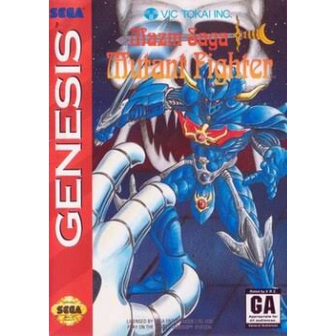 Mazin Saga: Mutant Fighter - Sega Genesis Game