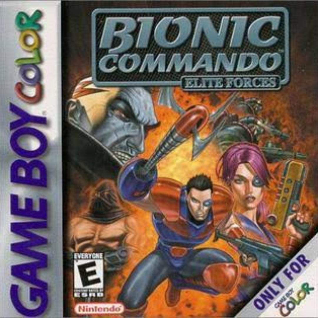 Bionic Commando: Elite Forces - Gameboy Color Game