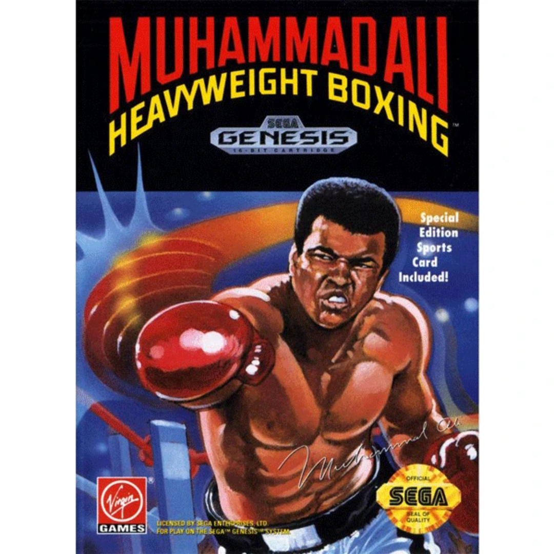 Muhammad Ali Heavyweight Boxing - Sega Genesis Game