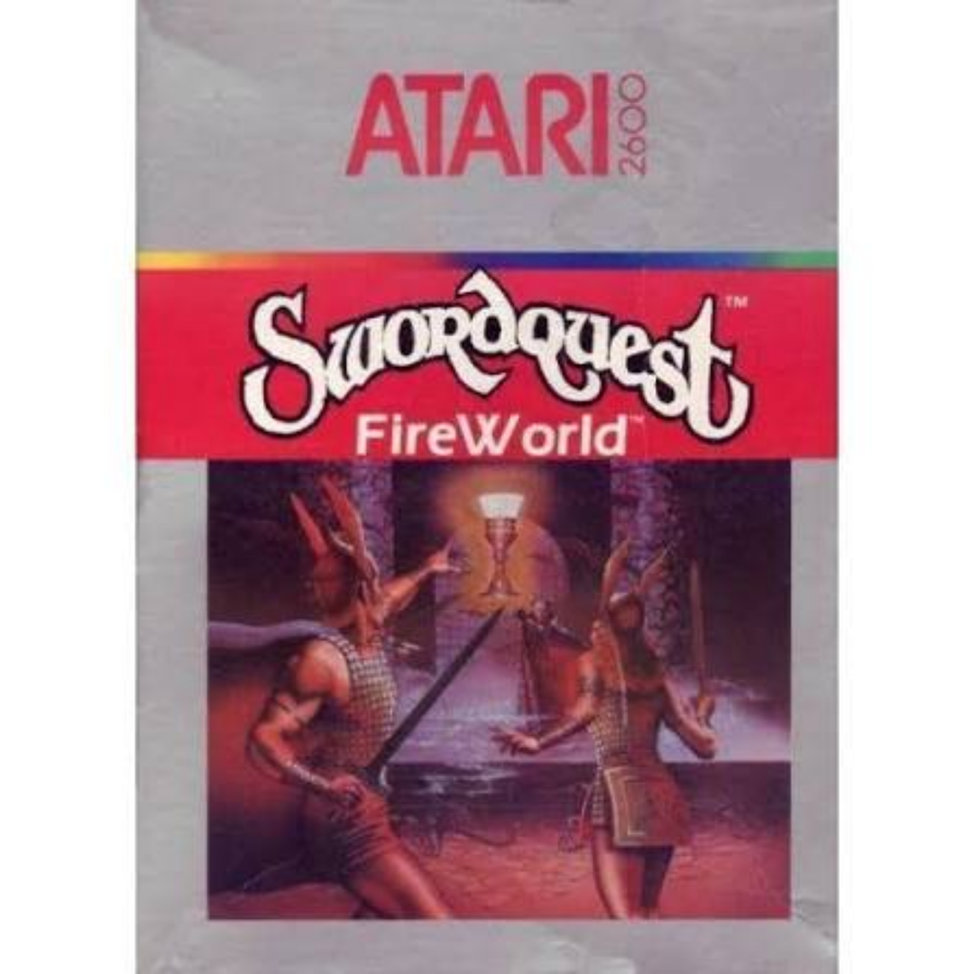 SwordQuest: FireWorld - Atari 2600 Game