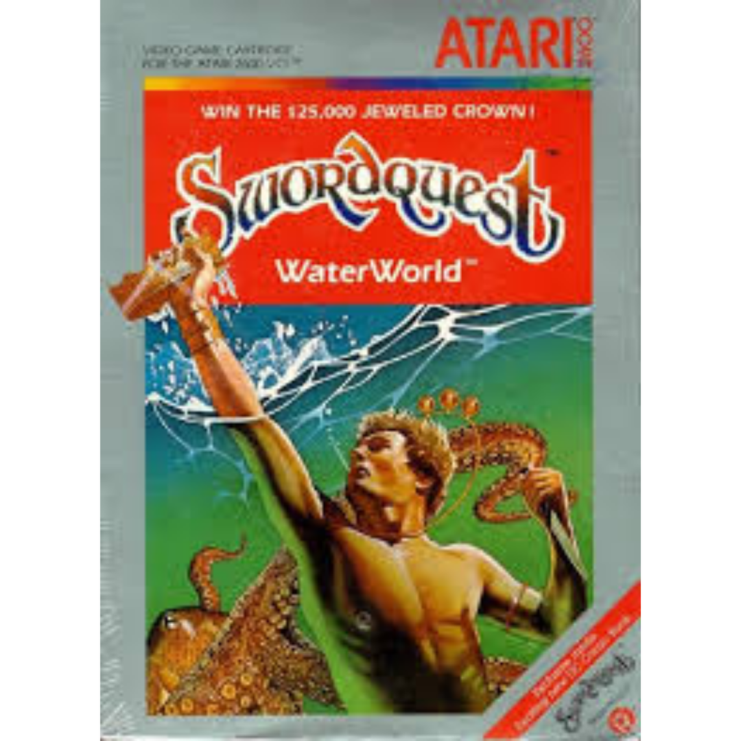 SwordQuest: WaterWorld - Atari 2600 Game