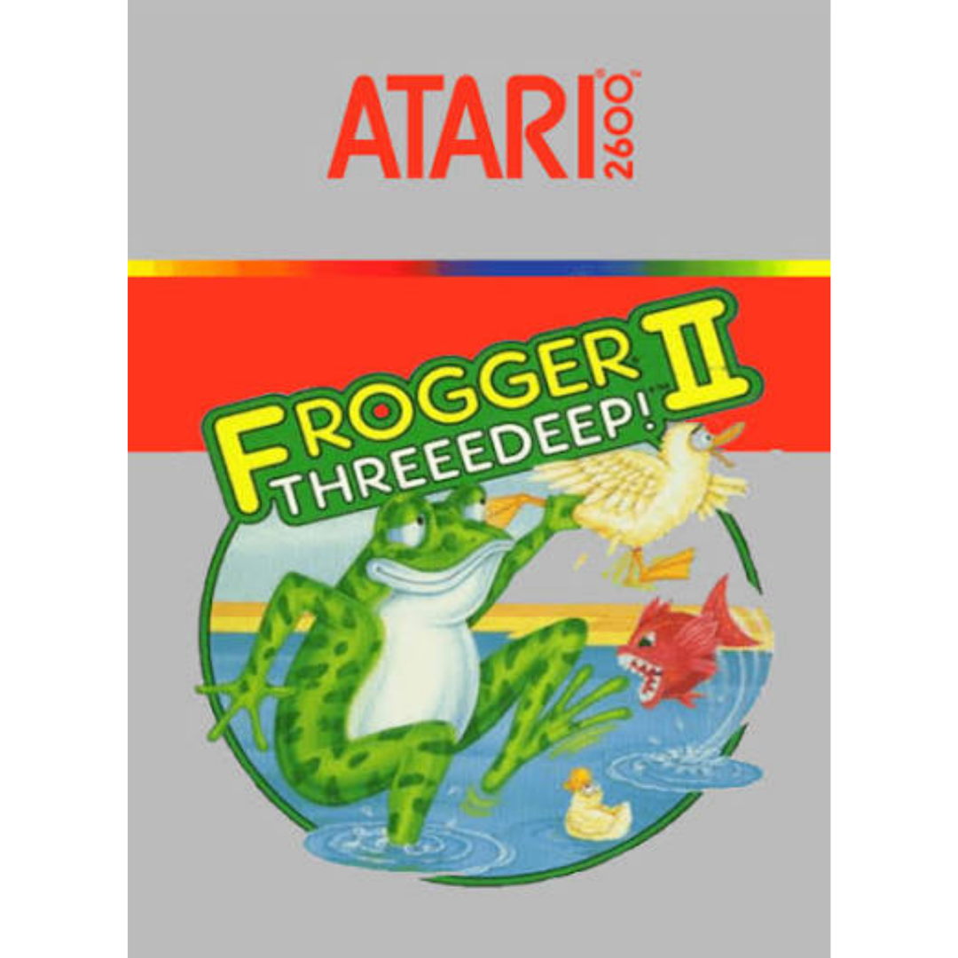 Frogger II: Threeedeep! - Atari 2600 Game