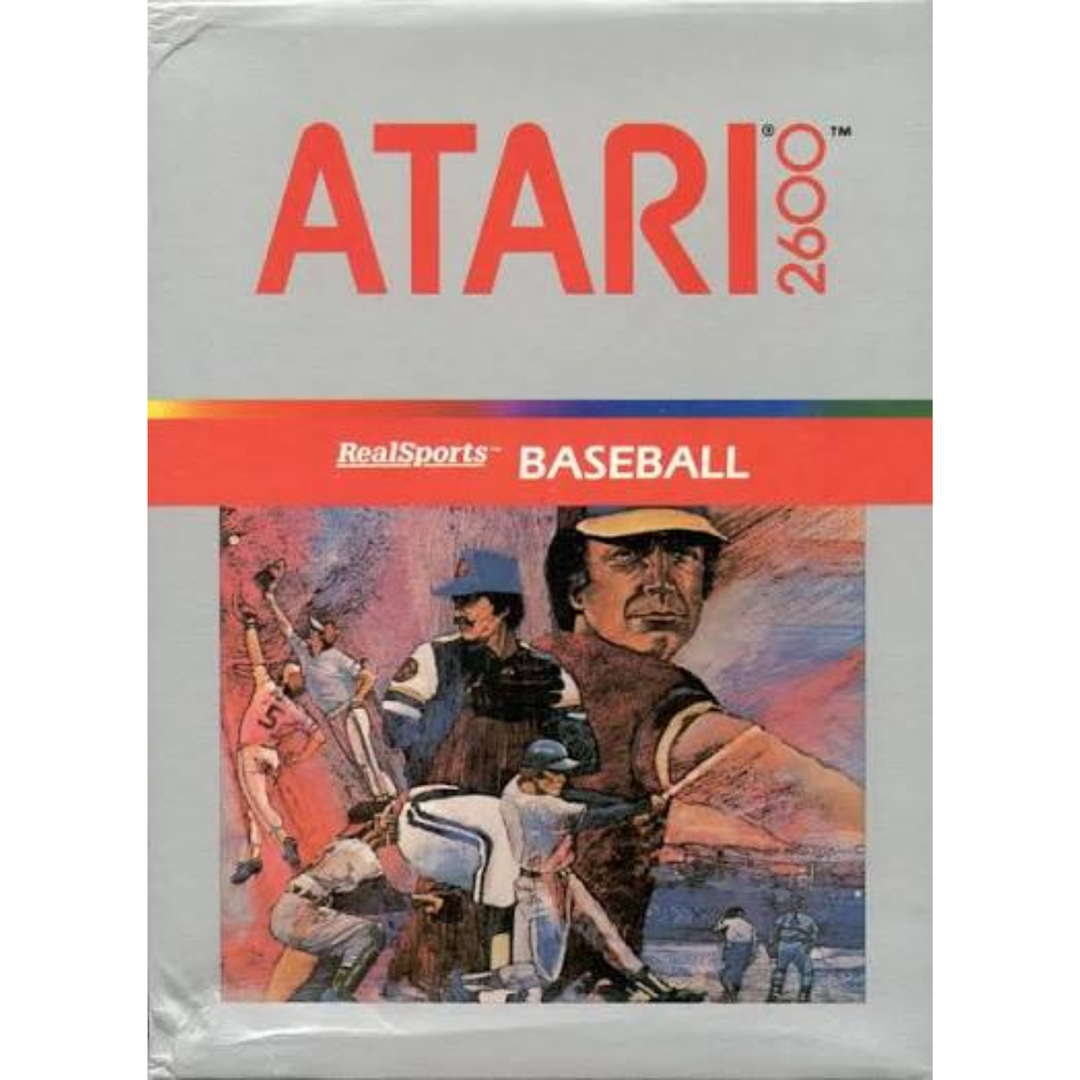 RealSports Baseball - Atari 2600 Game