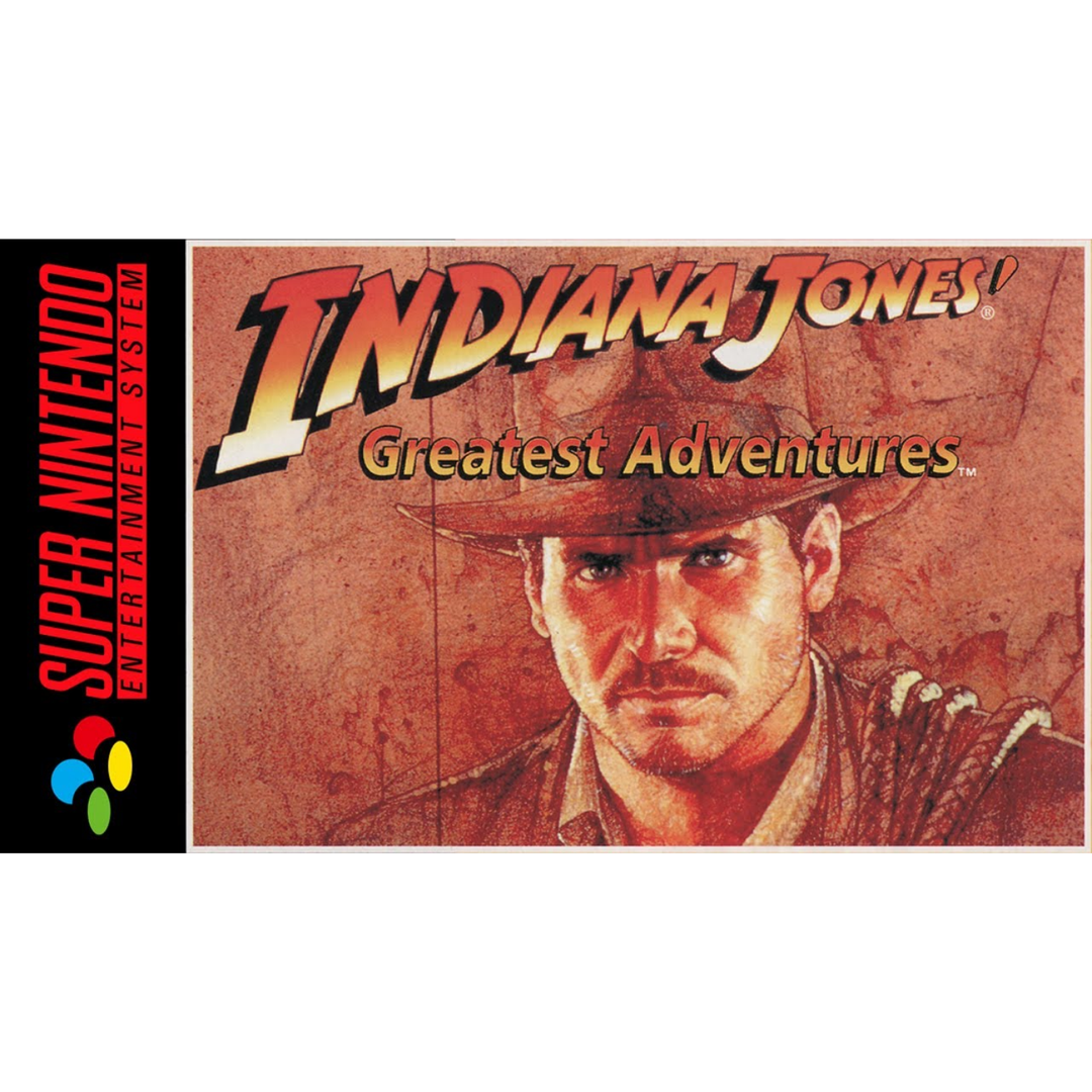 Indiana Jones' Greatest Adventures - SNES Game