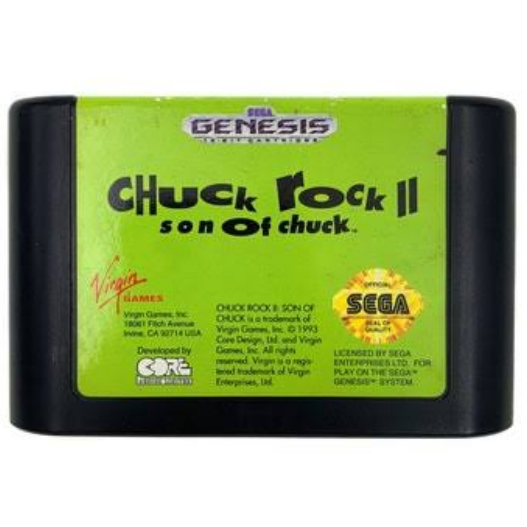 Chuck Rock II - Sega Genesis Game
