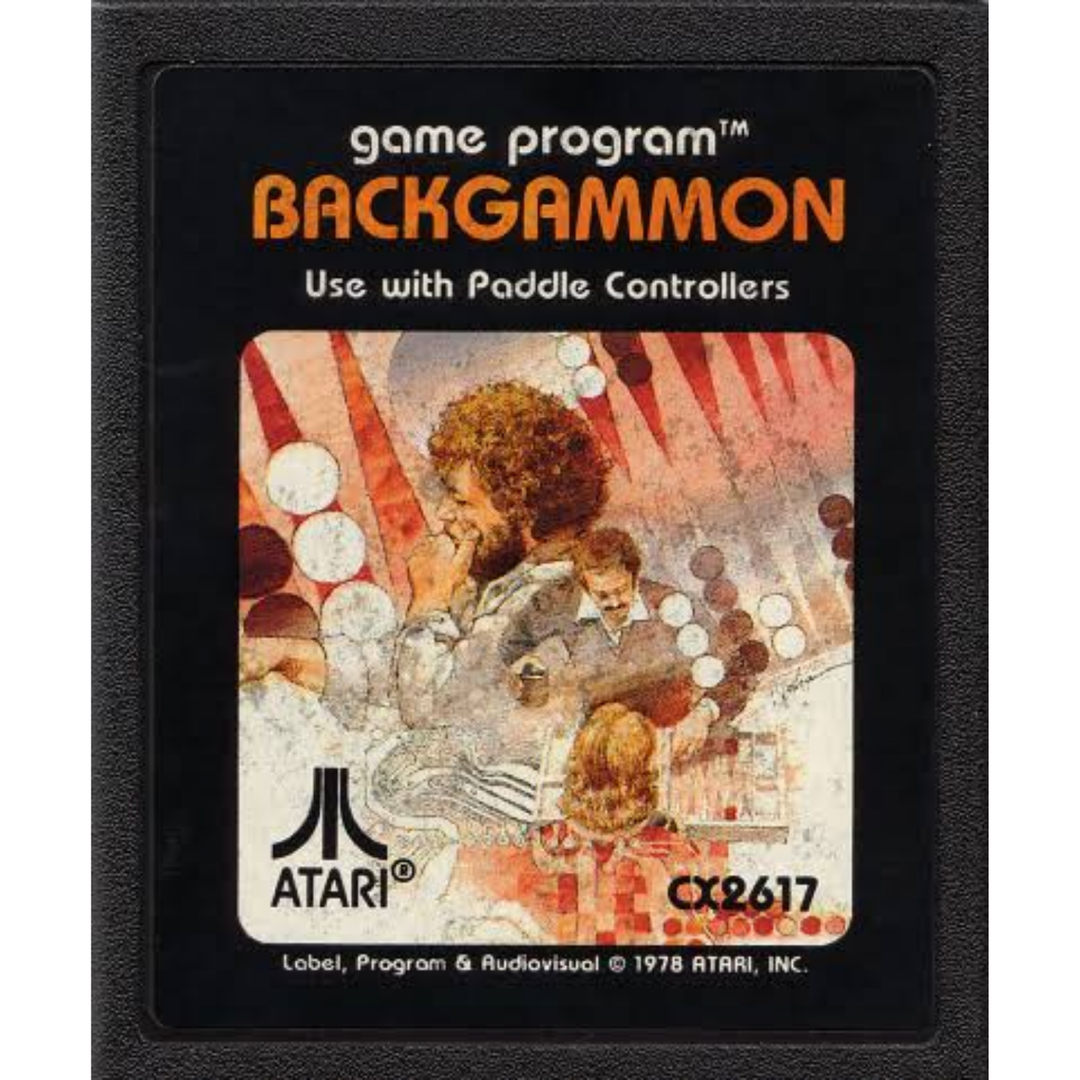 Backgammon - Atari 2600 Game