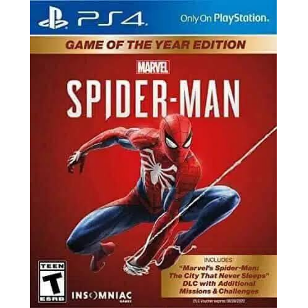 Spider-Man Game of the Year Edition - PS4 Game