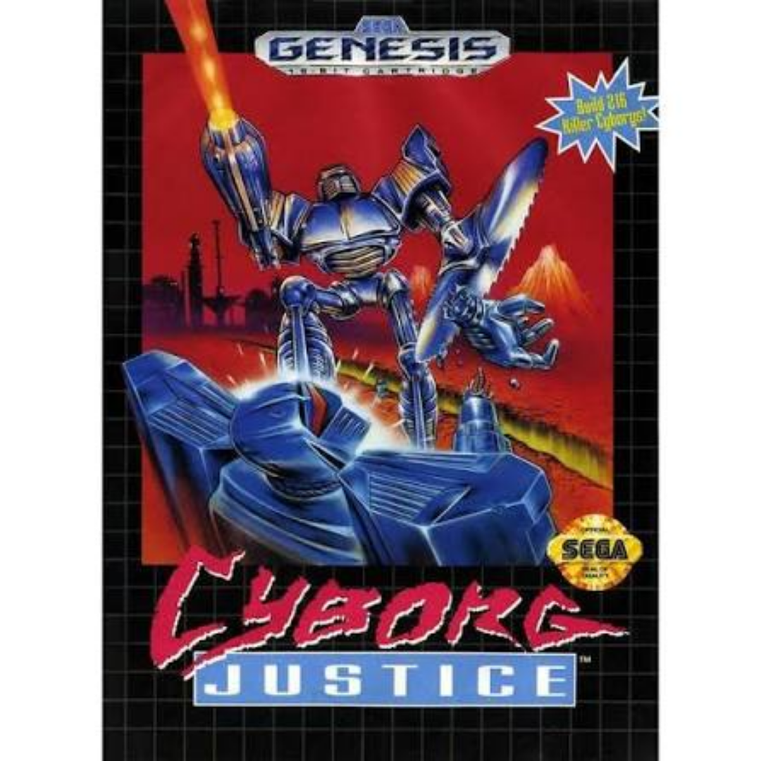 Cyborg Justice - Sega Genesis Game
