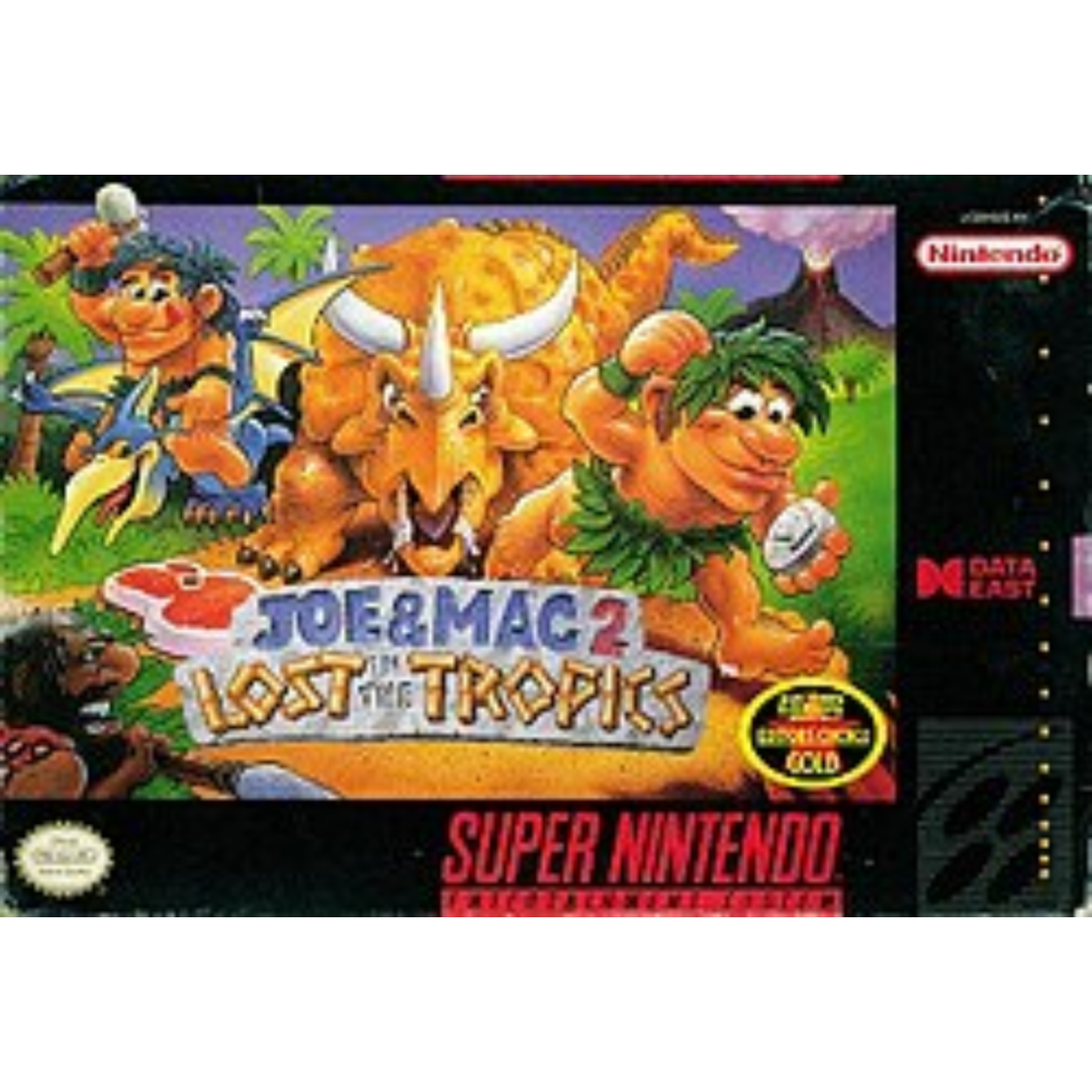 Joe & Mac 2: Lost in the Tropics - SNES Game