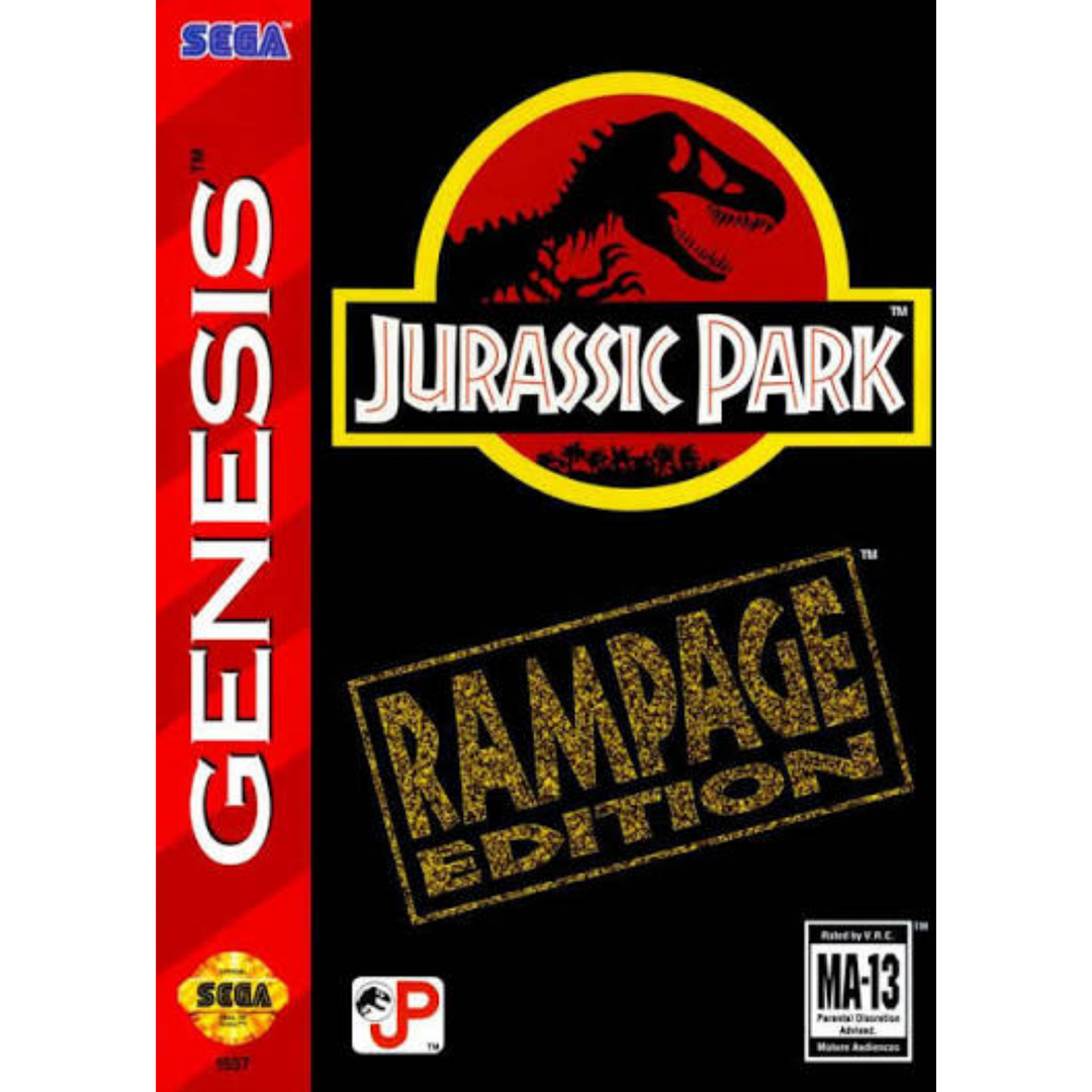 Jurassic Park: Rampage Edition - Sega Genesis Game