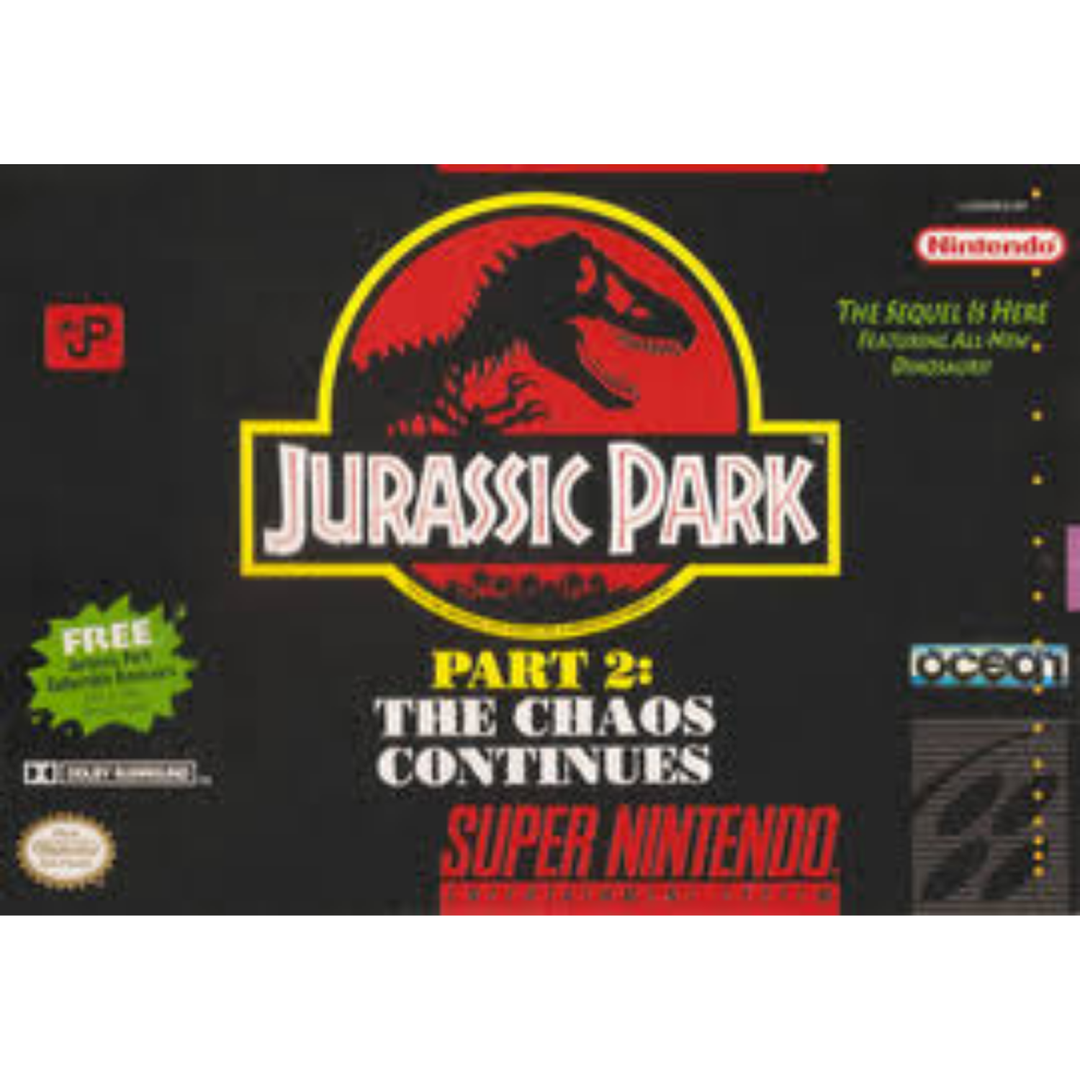 Jurassic Park Part 2 - SNES Game