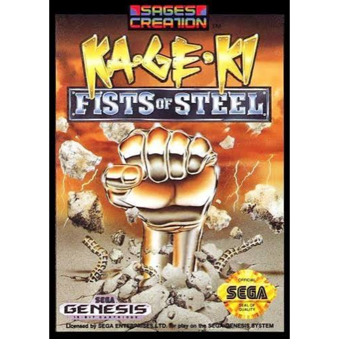 Ka-Ge-Ki: Fists of Steel - Sega Genesis Game