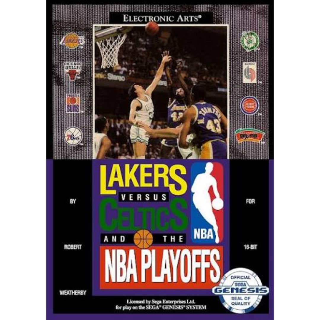 Lakers versus Celtics - Sega Genesis Game