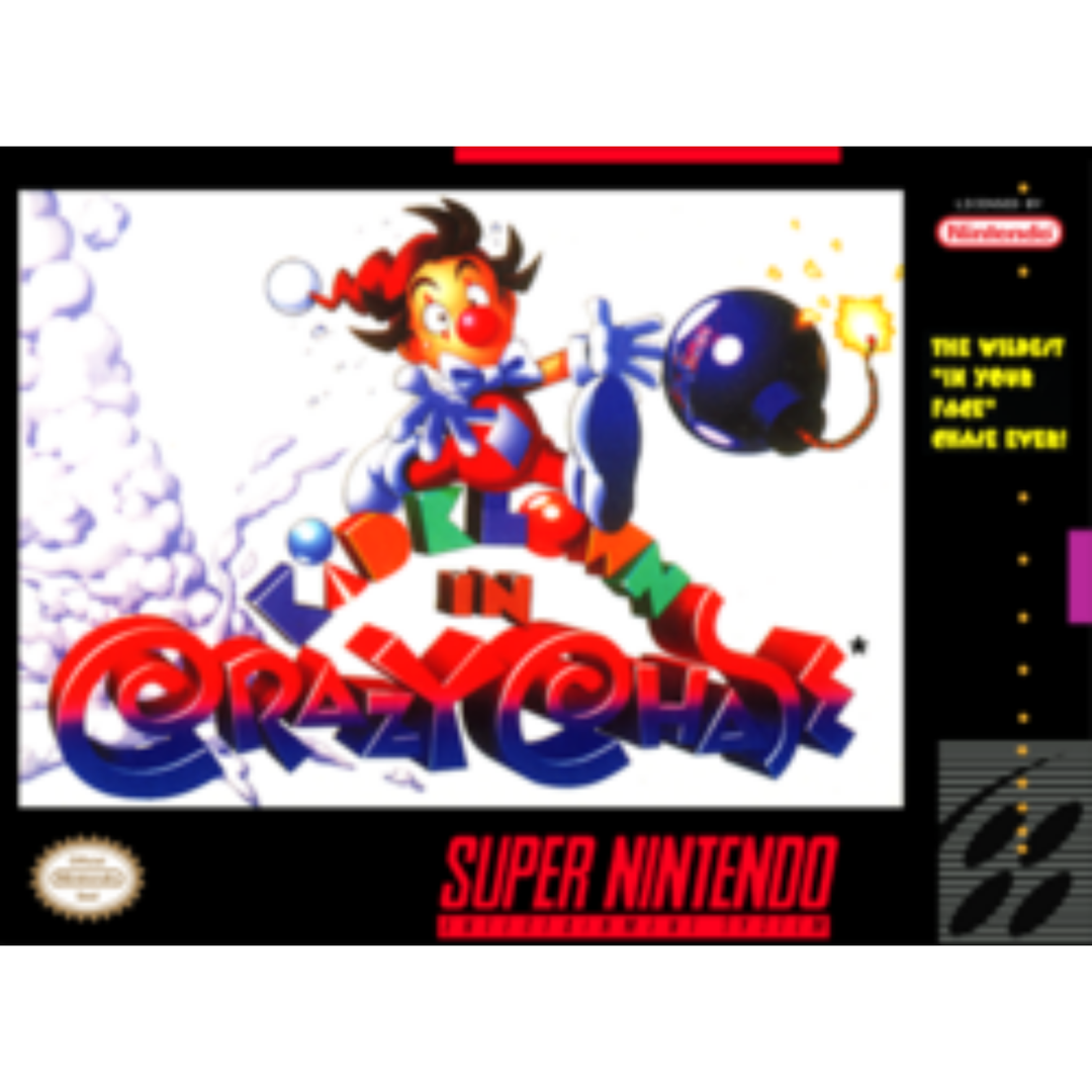 Kid Klown in Crazy Chase - SNES Game
