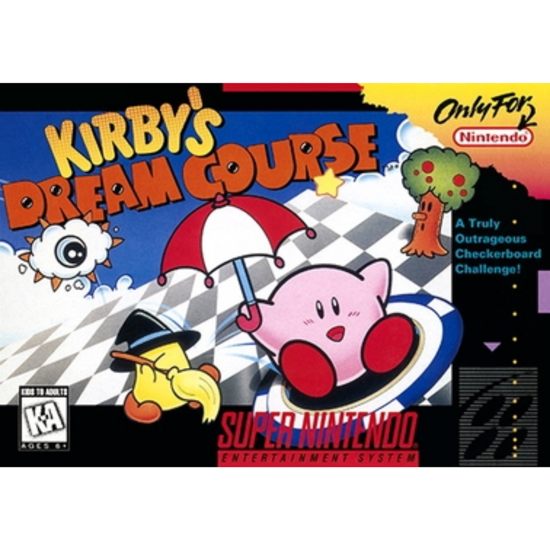 Kirby's Dream Course - SNES Game