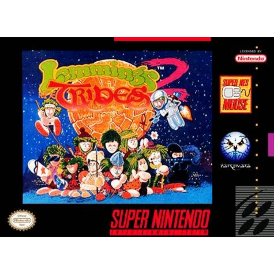 Lemmings 2: The Tribes - SNES Game