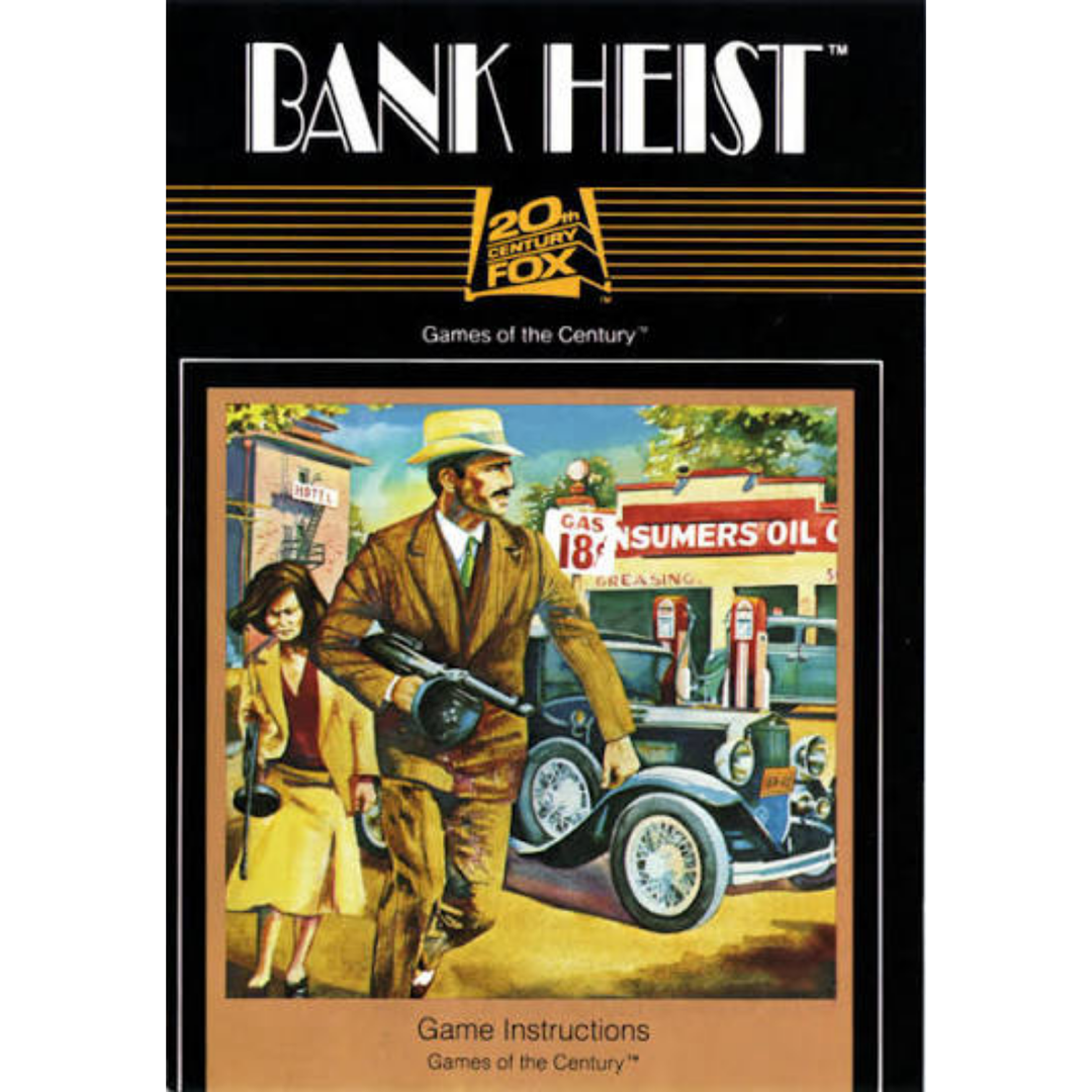 Bank Heist - Atari 2600 Game