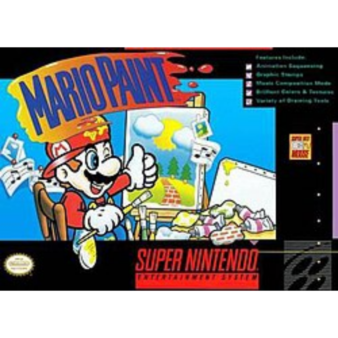 Mario Paint - SNES Game