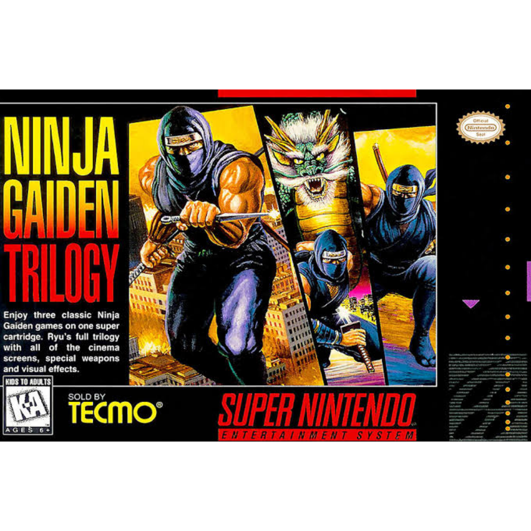 Ninja Gaiden Trilogy - SNES Game