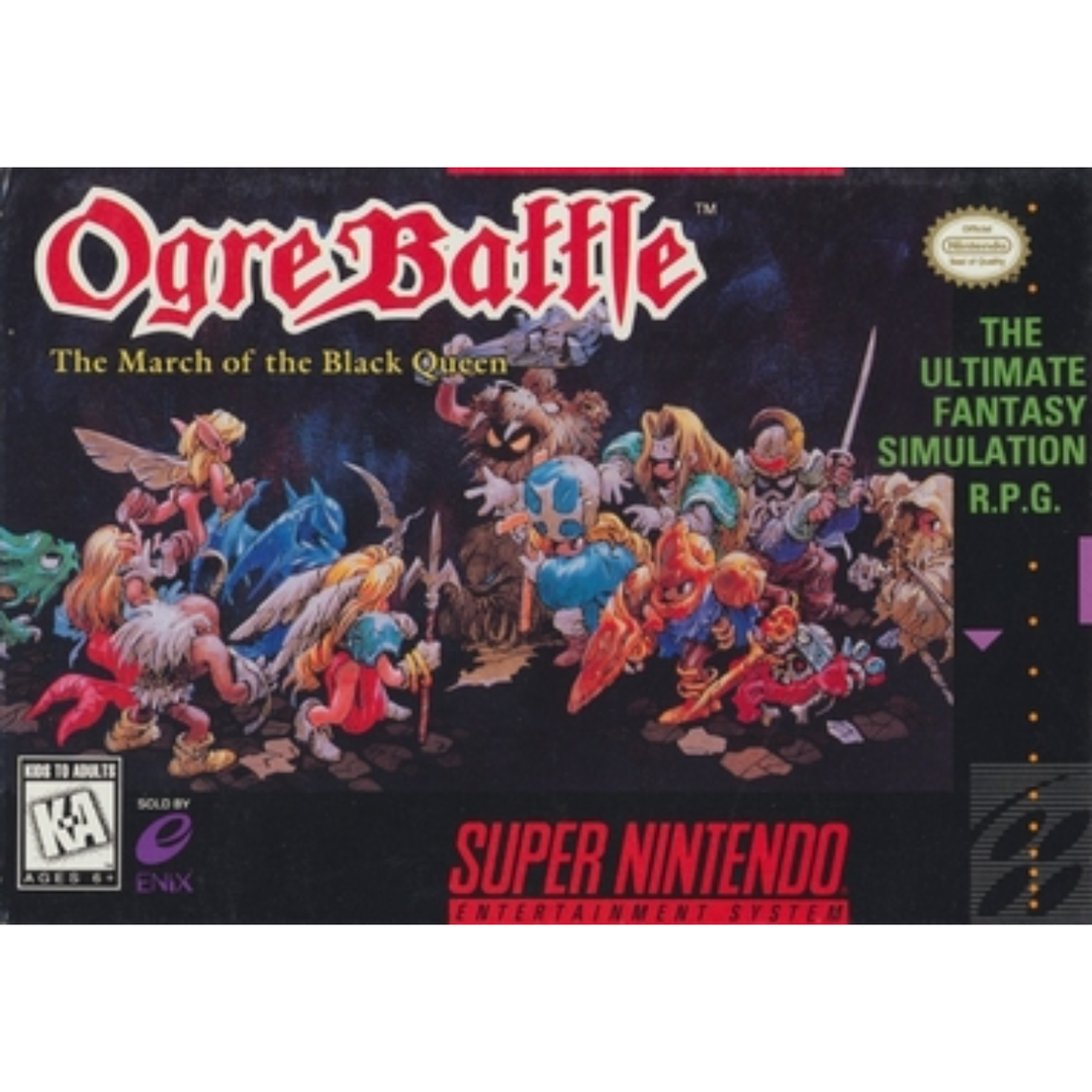 Ogre Battle: March of the Black Queen - SNES Game