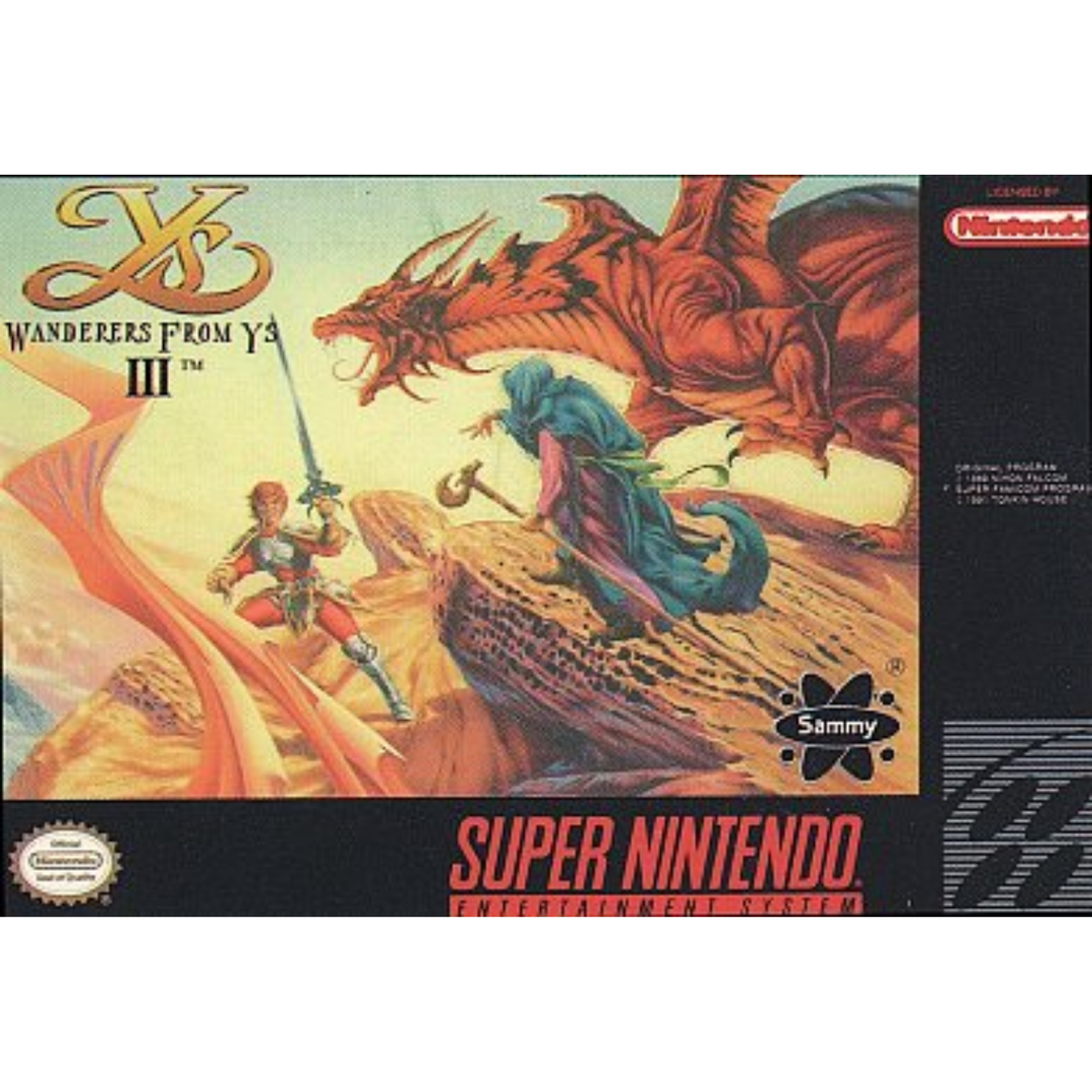 Wanderers from Ys - SNES Game