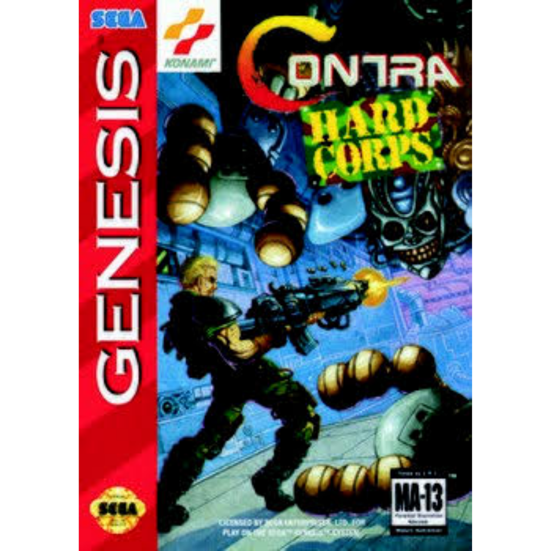 Contra: Hard Corps - Sega Genesis Game