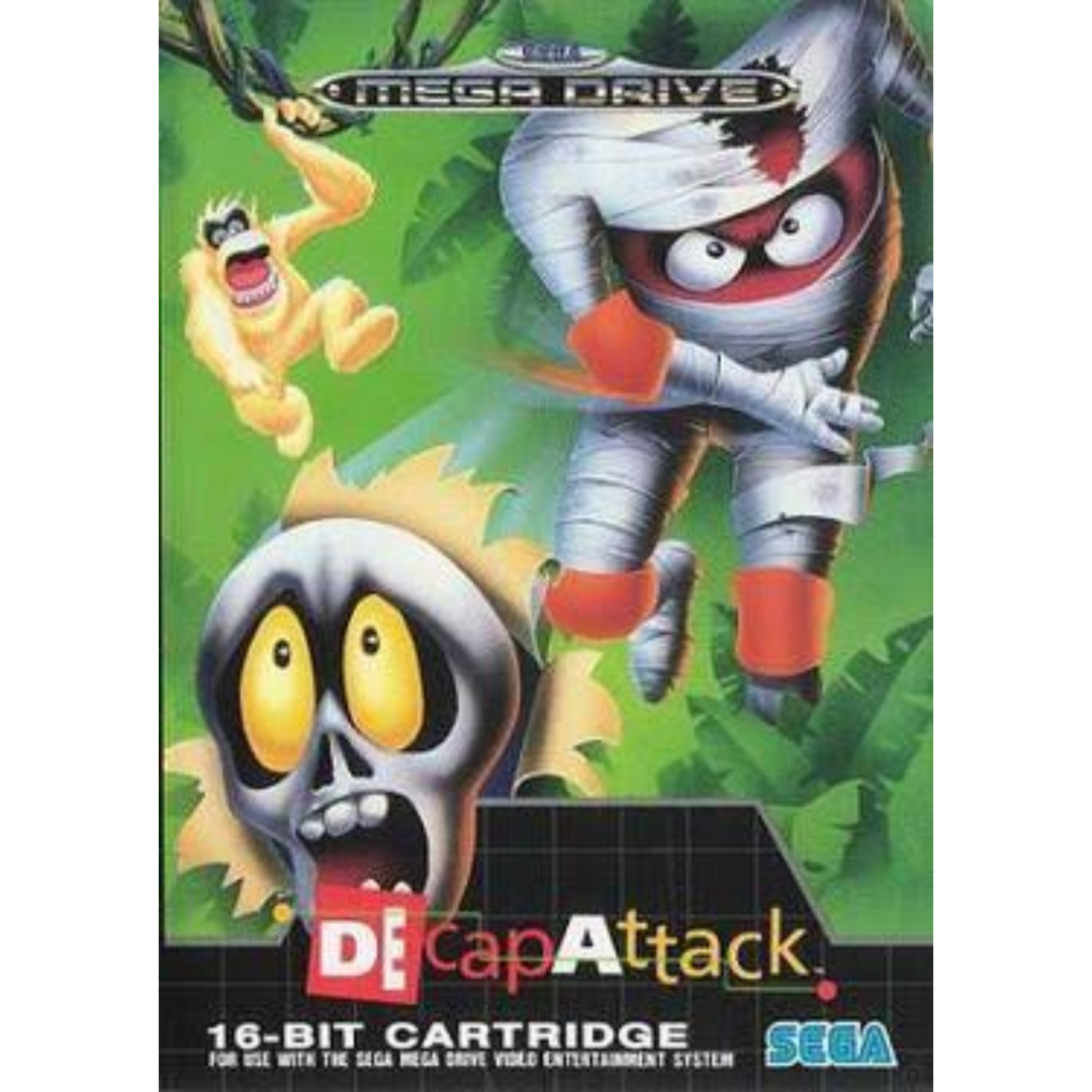 Decap Attack - Sega Genesis Game