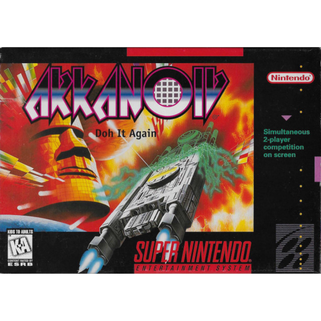 Arkanoid: Doh It Again - SNES Game