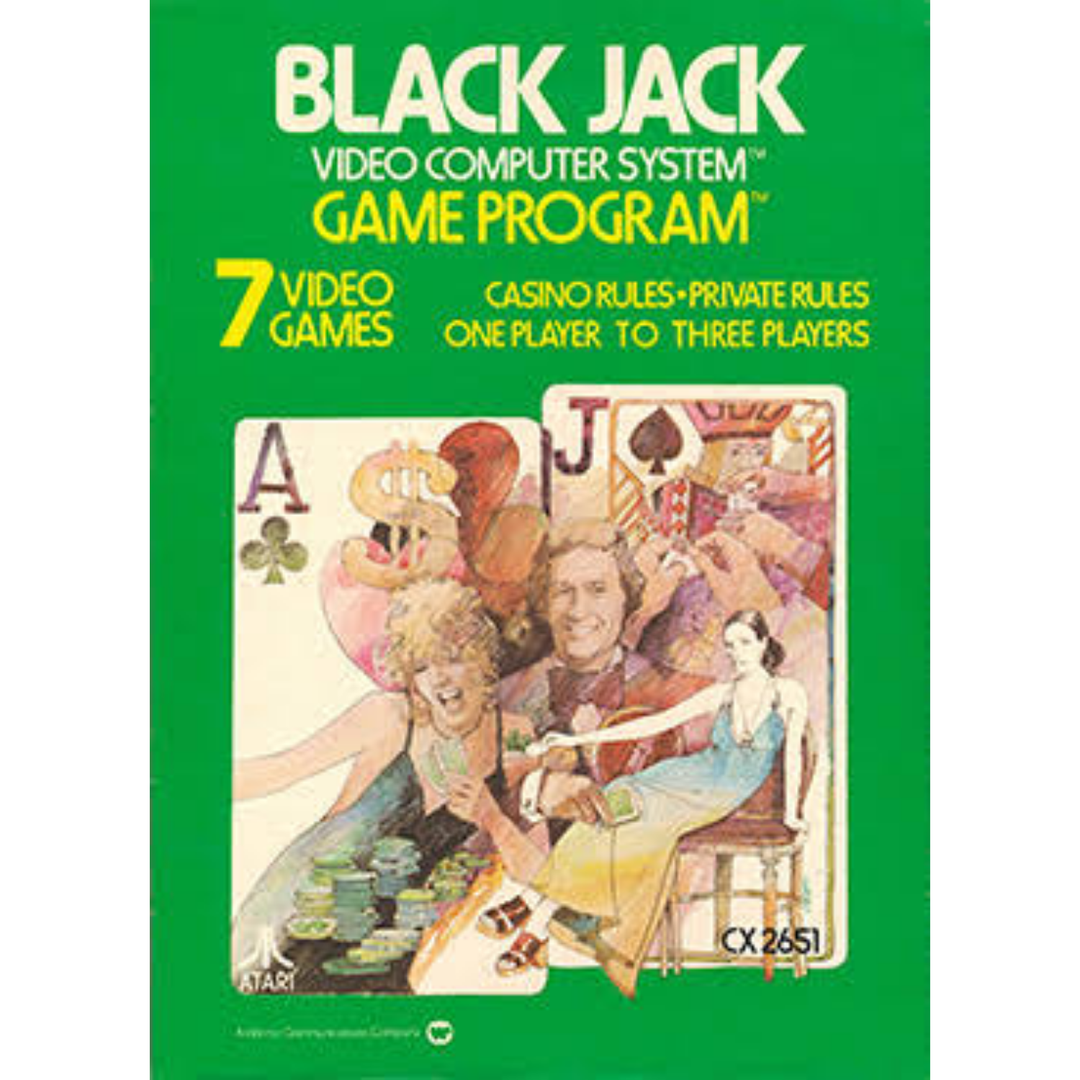Black Jack - Atari 2600 Game