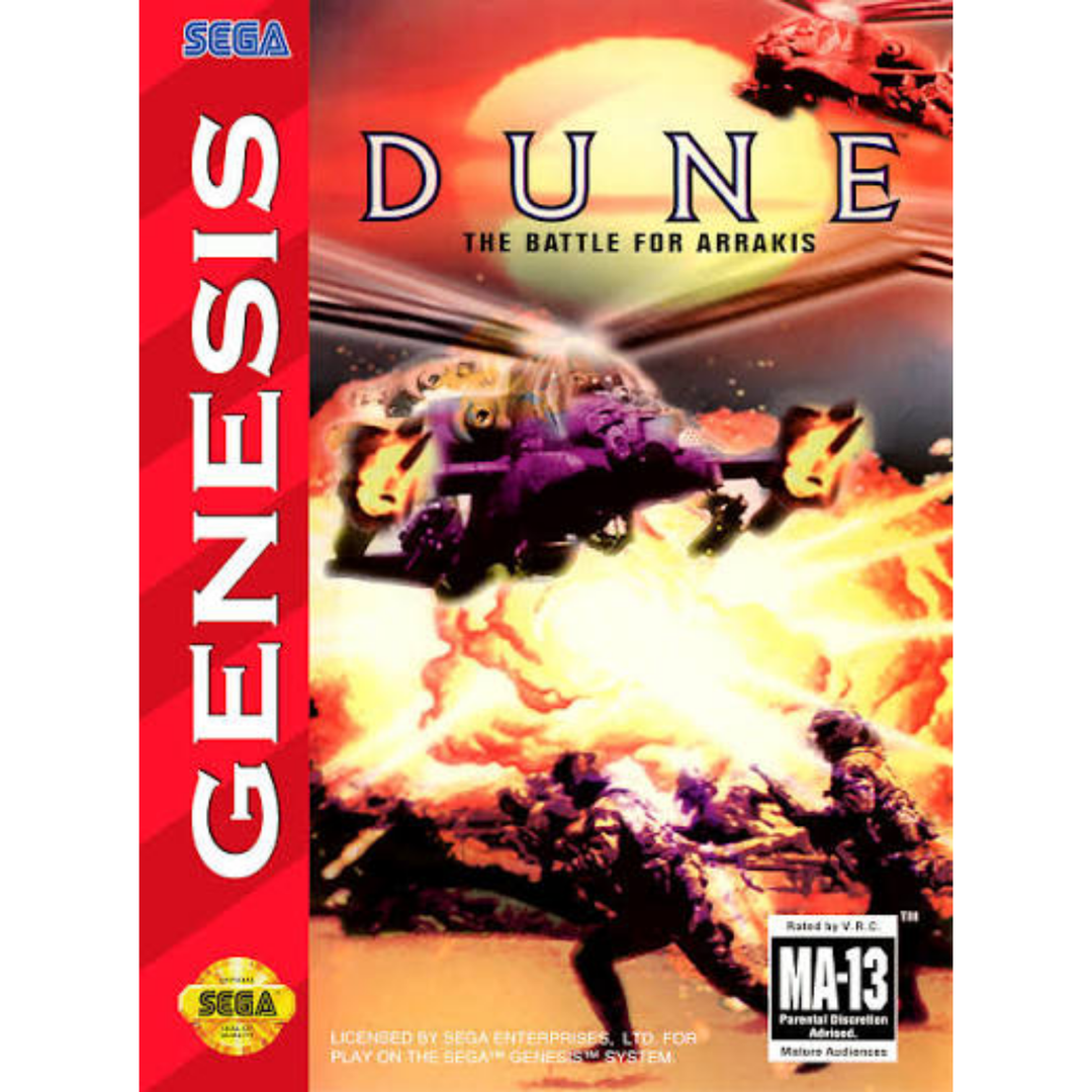Dune: The Battle for Arrakis - Sega Genesis Game