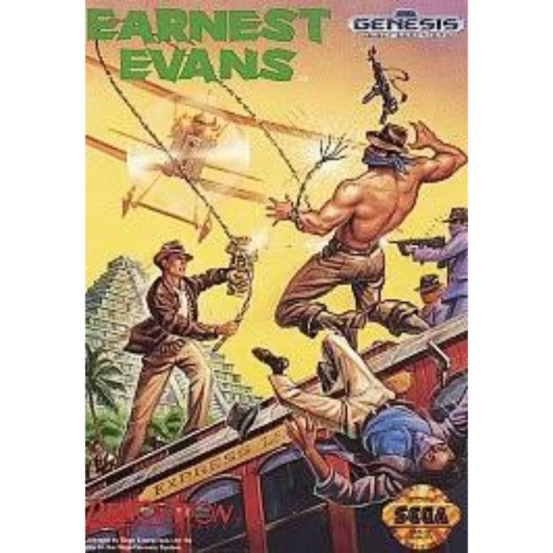 Earnest Evans - Sega Genesis Game