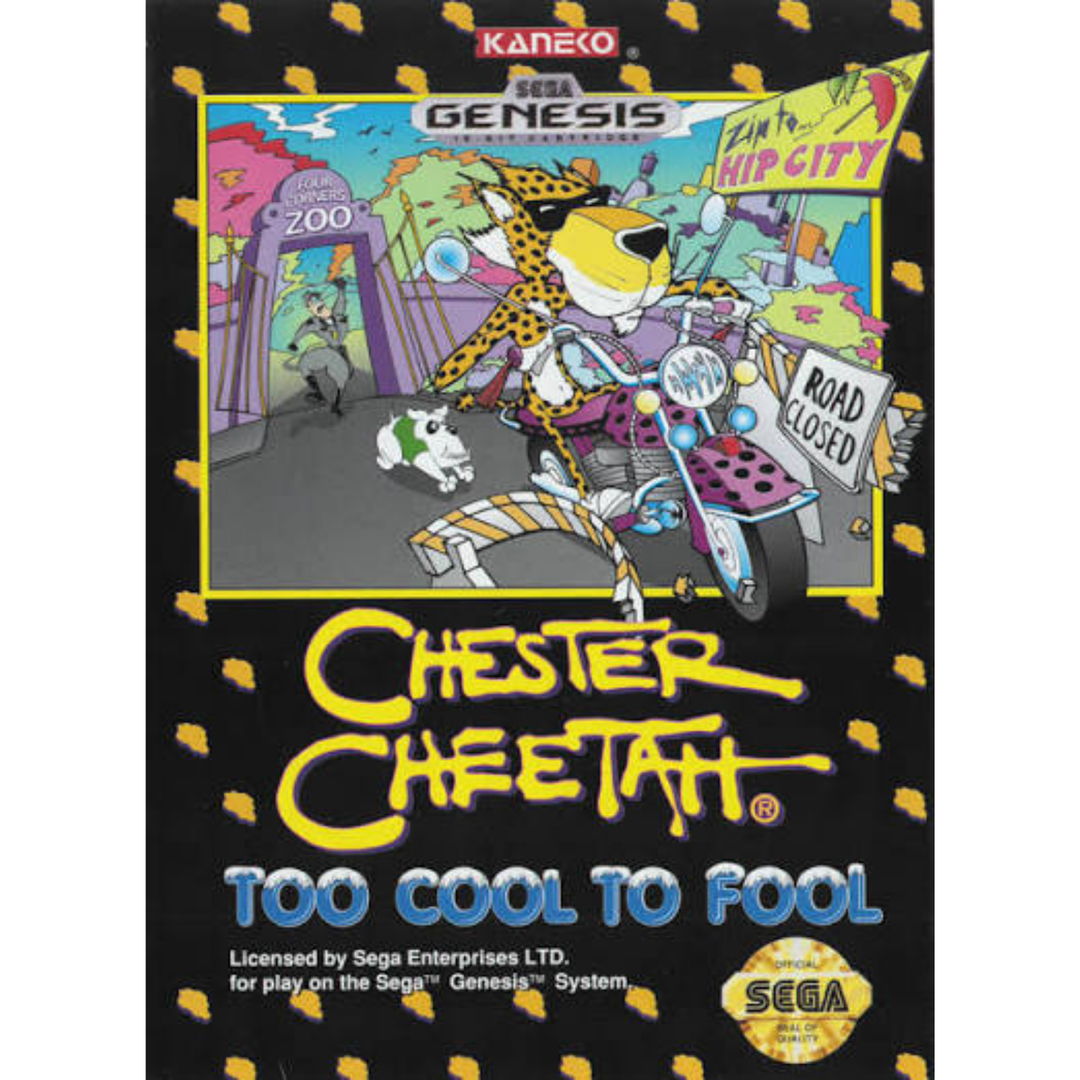Chester Cheetah: Too Cool to Fool - Sega Genesis Game