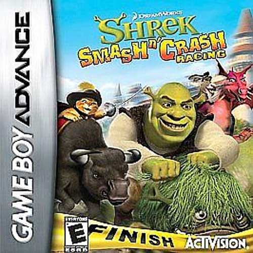 Shrek Smash and Crash Racing – GameBoy Advance Game