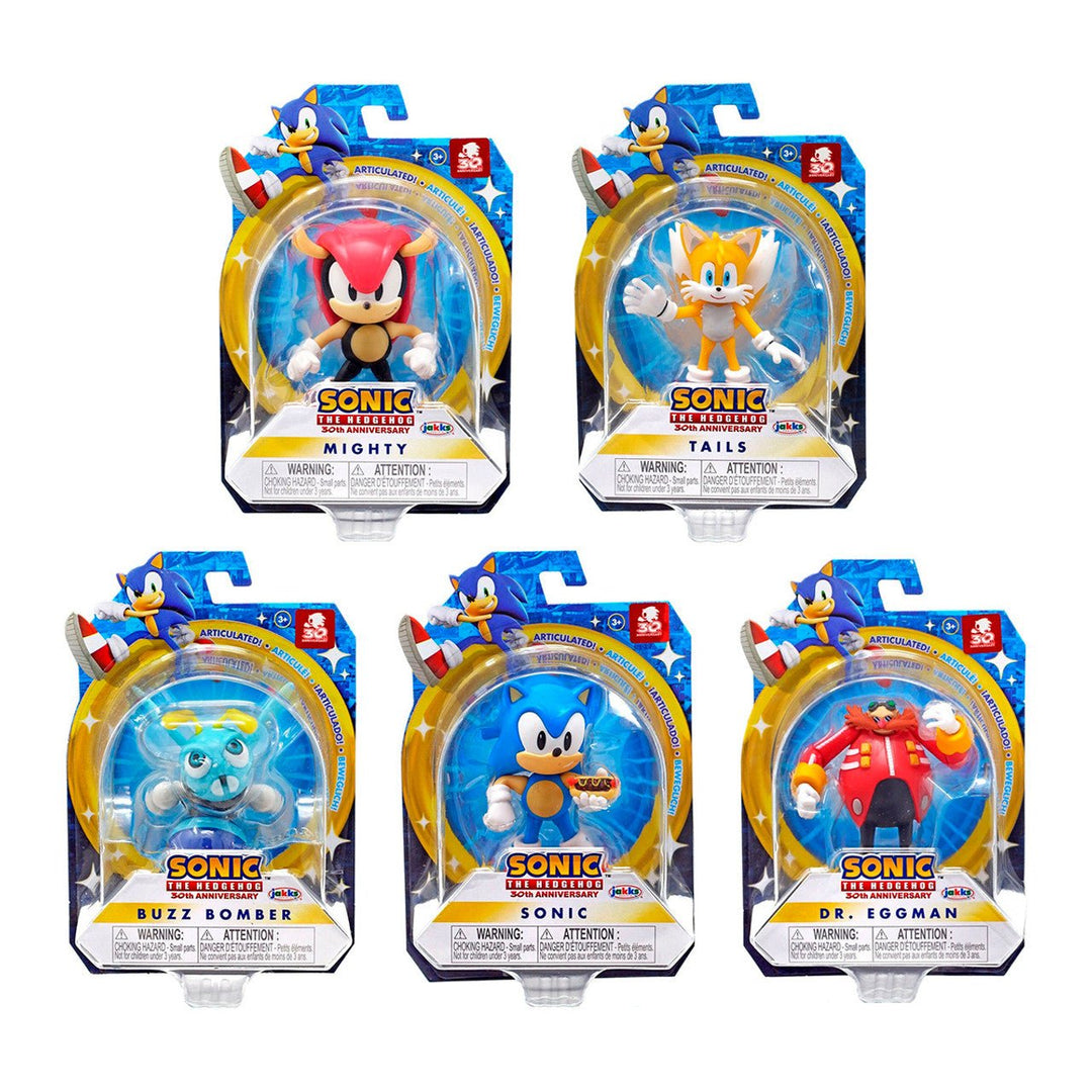 Sonic: 2.5" Figures Wave 5 - Assorted (12) (Retro Fam)