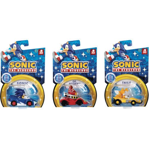 Sonic: Vehículos de fundición a escala 1:64 (Retro Fam)
