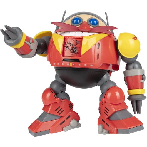 Sonic: 2.5" Figure Playset Giant Eggman Robot Battle (Retro Fam)