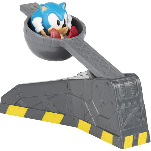 Sonic: 2.5" Figure Playset Giant Eggman Robot Battle (Retro Fam)