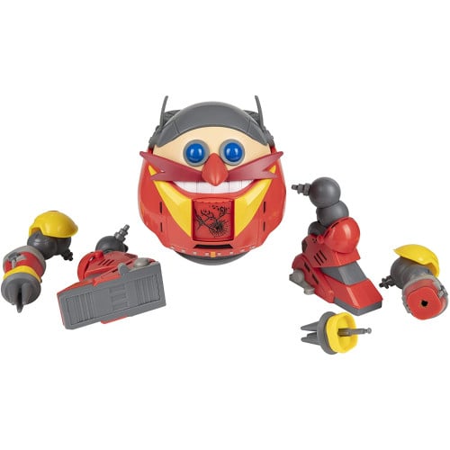 Sonic: 2.5" Figure Playset Giant Eggman Robot Battle (Retro Fam)