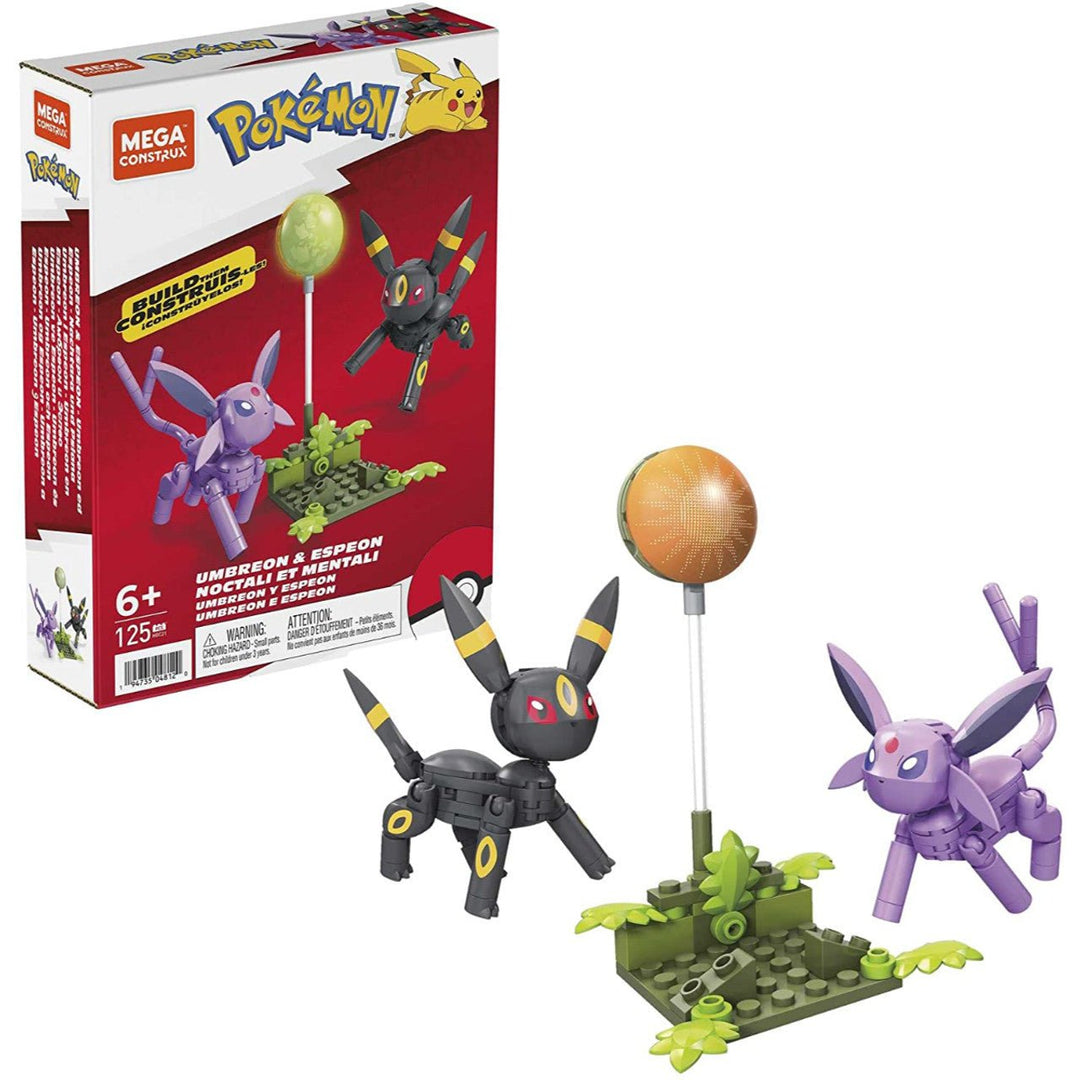 Pokemon Mega Construx - Pokemon Umbreon & Espeon (Retro Fam)