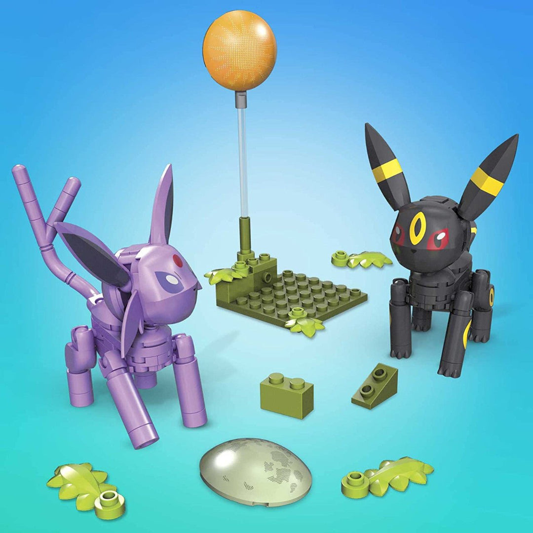 Pokemon Mega Construx - Pokemon Umbreon & Espeon (Retro Fam)