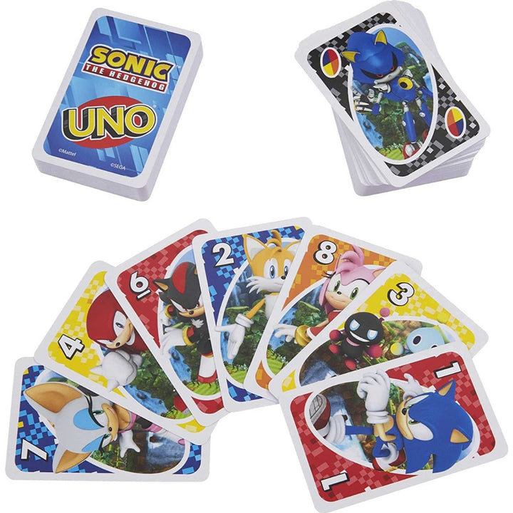 Uno - Sonic le Hérisson (Retro Fam)