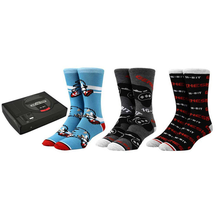 Socks: Genesis Classic Crew (3-pack) (Retro Fam)