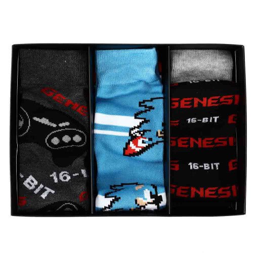 Socks: Genesis Classic Crew (3-pack) (Retro Fam) - Image 3