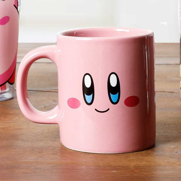 Ceramic Mug: 16oz - Kirby (Retro Fam)