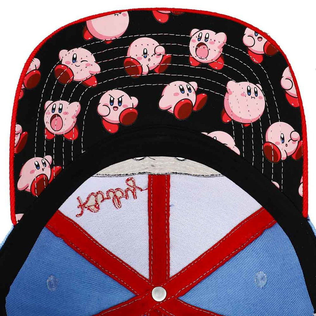 Chapeau brodé : Kirby - Peek-A-Boo (Retro Fam)