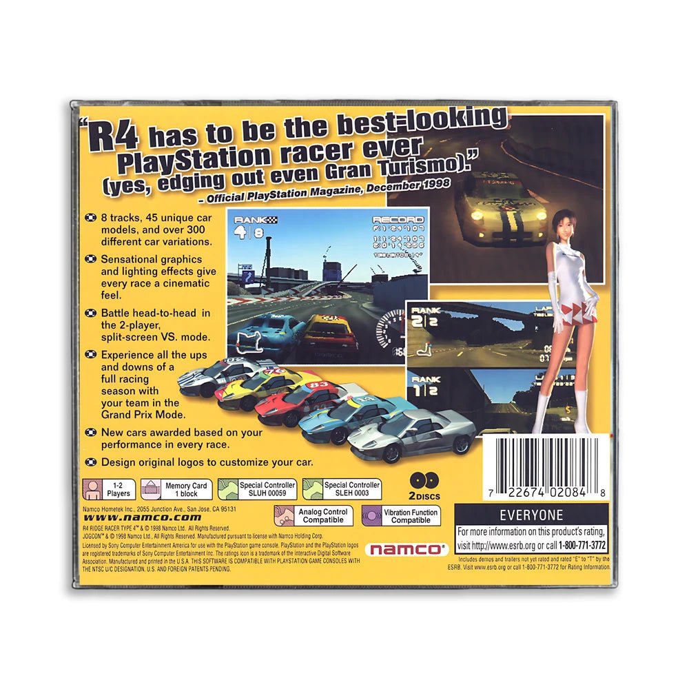 Ridge Racer Type 4 - PS1 Game (Retro Fam)