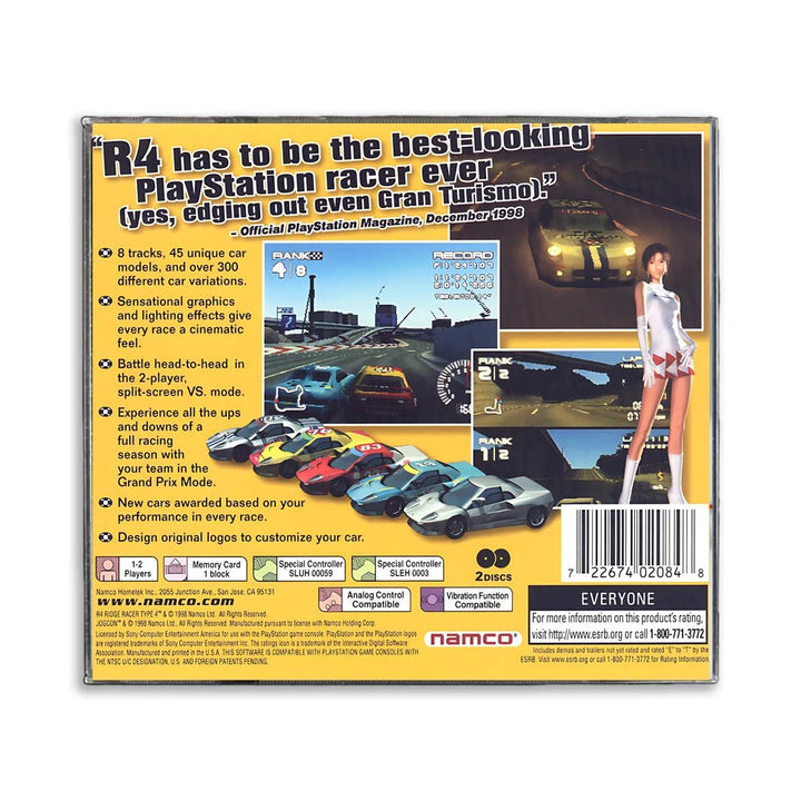 Ridge Racer Type 4 - PS1 Game (Retro Fam)